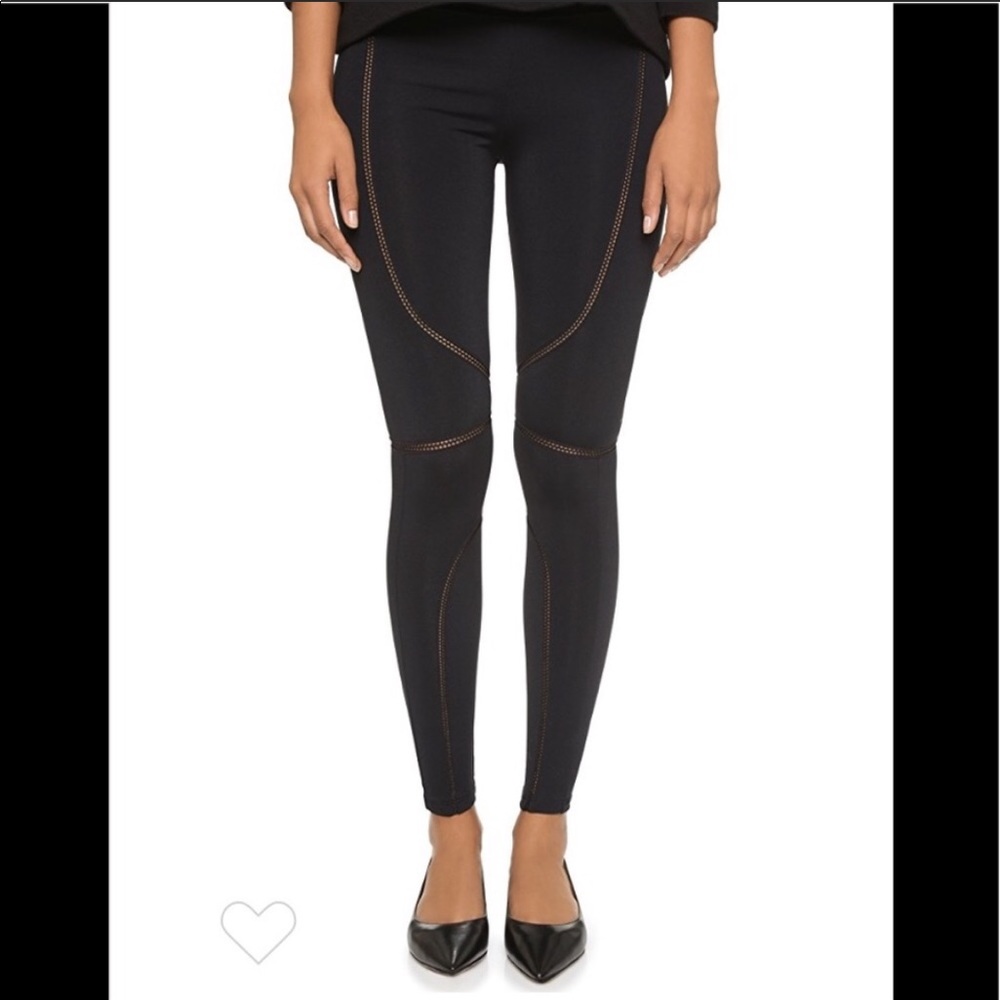 David Lerner Black Belmont Leggings